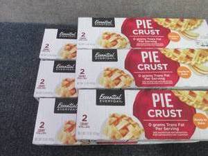 lot 529 image: 6- 2 ct FROZEN Essential Every Day Pie Crusts