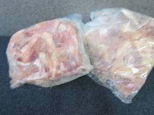 lot 545 image: 2 Bags- 6.75 to 7 lb FROZEN Chicken...