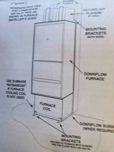 lot 01 image: New Trane Natural Gas Furnace with ...