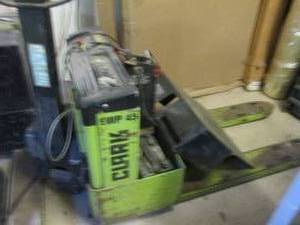 lot 02 image: Clark Power Pallet Jack - needs wor...