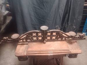 Heavy Cast Iron Candle Stand