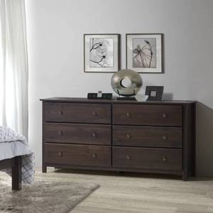 Shaker Collection 6 Drawer Dresser (unusedopened for photos)