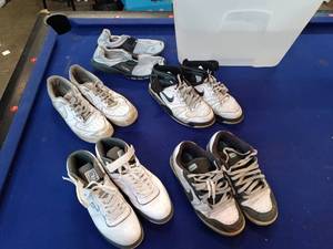 5 pair mens shoes size 13