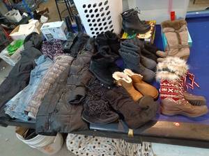 womens jackets and boots size 8