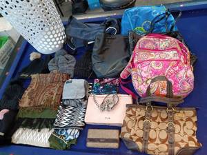 purses, Scarfs, hats more