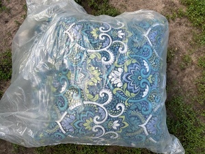 Blue Pattern Outdoor Cushion
