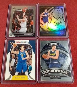 lot 66 image: (4) Nikola Jokic Cards