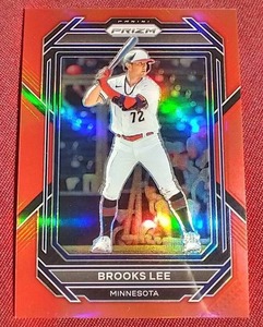 lot 76 image: 2023 Panini Prizm Brooks Lee Card - #d199