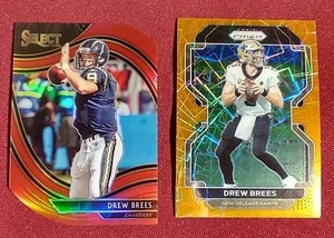 lot 80 image: (2) Nice Drew Brees Cards