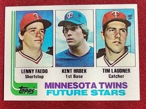 lot 89 image: 1982 Topps Kent Hrbek Rookie Card