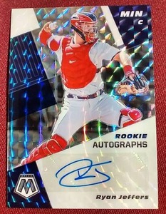 lot 103 image: 2021 Mosaic Ryan Jeffers Autograph Card