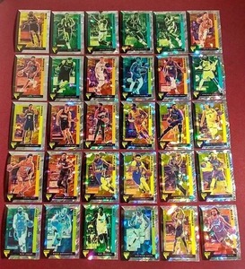 lot 118 image: (30) Flux Cracked Ice Basketball Cards - Includes Stars
