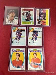 lot 139 image: (7) Vintage Hockey Cards - HOFers & Stars
