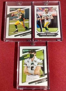 lot 173 image: (3) Aaron Rodgers Cards