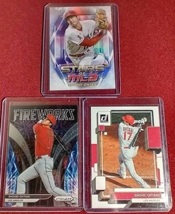 lot 181 image: (3) Shohei Ohtani Cards