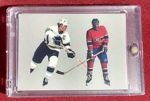 lot 182 image: Cool Bo Knows Gretzky Bo JacksonWayne Gretzky Card