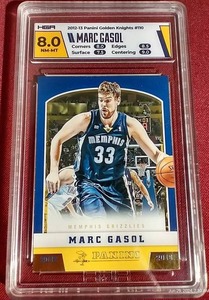 lot 197 image: 2012-13 Panini Golden Knights Marc Gasol - HGA 8