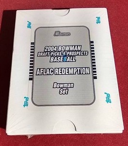 lot 198 image: 2004 Bowman Draft Picks & Prospects Sealed Redemption Set