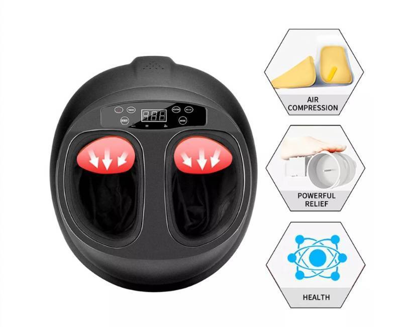 lot 408 image: Dartwood Premium Foot Massager for Relieving Foot and Muscle Pain with Heat and Deep Kneading - NO REMOTE