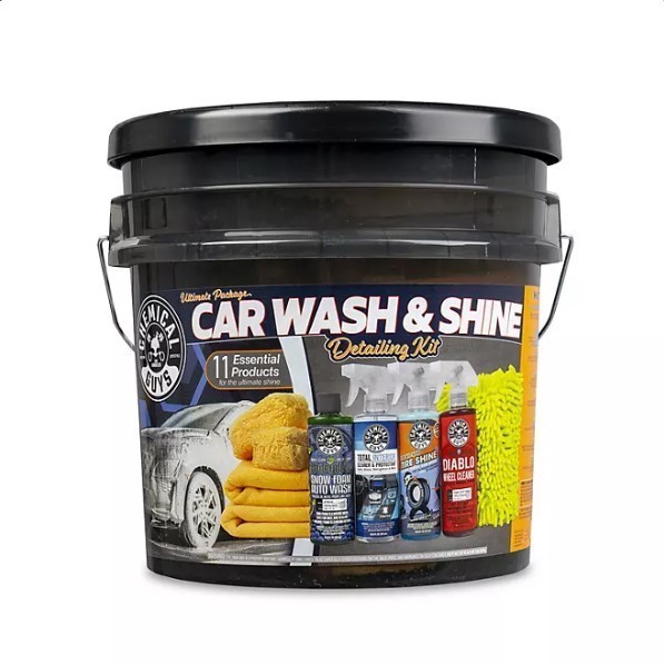 lot 290 image: NEW Chemical Guys Ultimate Package Car Wash & Shine Detailing Kit 11 pc.