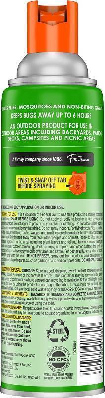 lot 299 image: NEW OFF Outdoor Fogger, 16 OZ (Pack - 3)