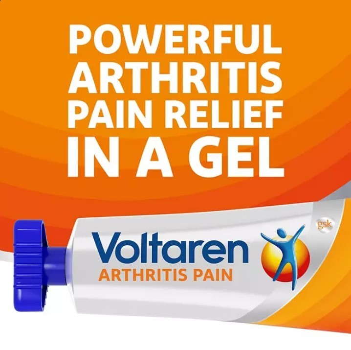 lot 133 image: NEW Voltaren Topical Arthritis Pain Relief Gel 5.3 oz. 2 pk.,  1.7 oz.