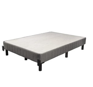 lot 85 image: EnForce 7 Metal Box Spring with Headboard Bracket and Legs - Queen