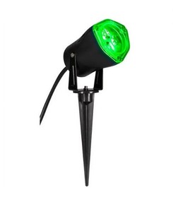 lot 703 image: NEW LED LightShow Gemmy Kaleidoscope Projection Light LED Green Spotlight Outdoor Light