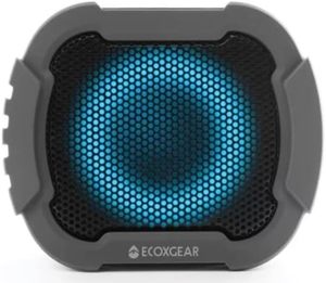 lot 713 image: ECOXGEAR Eco Roam 30 Small Rugged IPX67 Waterproof BT Speaker (Gray)
