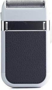 lot 714 image: Pop Sonic Zip Compact Electric Shaver for Men - BlackGrey Splash Proof Face Shaver - Wet & Dry