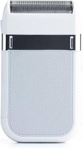 lot 717 image: Pop Sonic Zip Compact Electric Shaver for Men - Grey Splash Proof Face Shaver - Wet & Dry