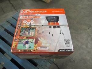 lot 99 image: Yard Force YF8000 13 Amp Electric Leaf Shredder 8000RPM