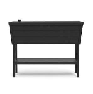 lot 111 image: NEW Keter XL Urban Bloomer Resin Elevated Planter Raised Garden Bed