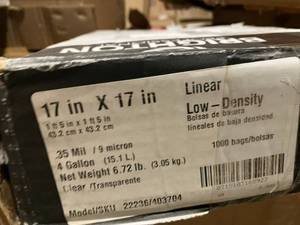 4 Gallon Can Liners