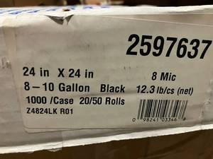 8-10 Gallon Can Liners
