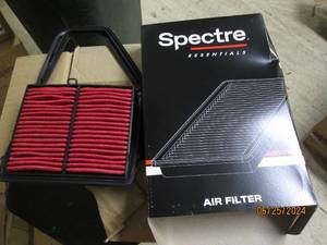 case of 6 spectre SPA#2192 air filters