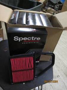 case of 6 spectre SPA#2192 air filters