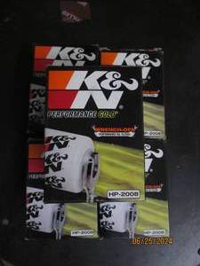 5 K&ampN performance gold wrench off HP-2008 oil filters fit lots of viechles