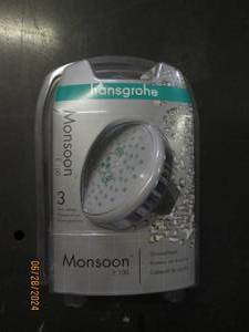 monsoon e100 shower head...