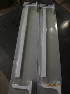 2 nutone 18 inch towel bars...