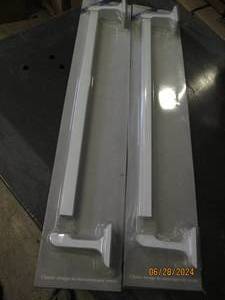 2 nutone 18 inch towel bars...