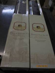 2 baldwin 30 inch towel bars...