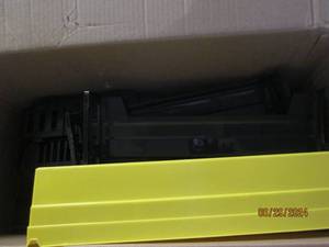 box of bins and trays...