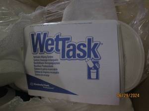 box of wettask refillable wipes...