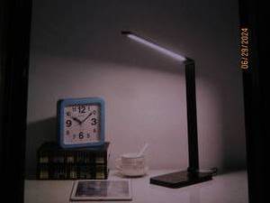 aleris led desk lamp with usb built in battery includes 15 watt integrated led lighting three diffrent led light sources cool whiteneutral light, warm light retail $135.00