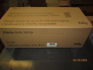 aleris led desk lamp with usb built in battery includes 15 watt integrated led lighting three diffrent led light sources cool whiteneutral light, warm light retail $135.00