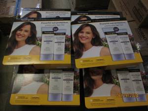 6 packages of 2 neutrogena ultra sheer dry touch spf 55 sunscreen