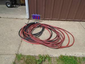 Group of air hoses. As shown.