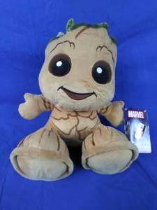 lot 6 image: New Disney Store Official Marvel Guardians of The Galaxy Baby Groot Big Feet Plush - Official 10 Inch Soft & Cuddly Collectible Toy - Perfect for Fans & Kids