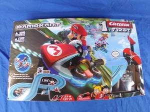 lot 12 image: New Carrera First Mario Kart Racing Set - featuring Mario and Peach